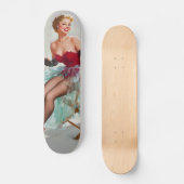 Miss Sylvania Pin-Up Girl Skateboard (Voorkant)
