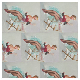 Miss Sylvania Pin-Up Girl Stof