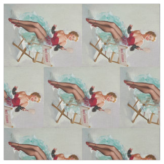 Miss Sylvania Pin-Up Girl Stof