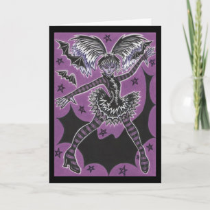 Miss Teen Halloween 'Happy Birthday' kaart