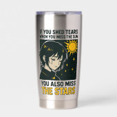 Miss the stars geïsoleerde drinkbeker (Voorkant)