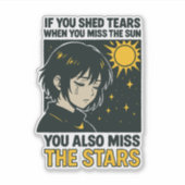Miss the stars sticker (Voorkant)