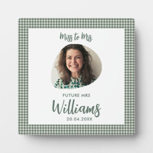 Miss to Mrs Bruidsfeest Future Mrs Boho Bruiloft Fotoplaat