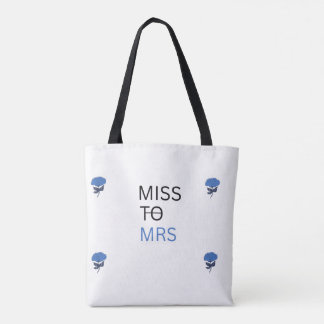 Miss to Mrs bruidstas Draagtas