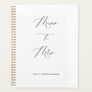 Miss to Mrs Wedding Planner Bridal Book