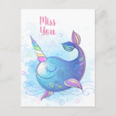 Miss U Briefkaart (Voorkant)