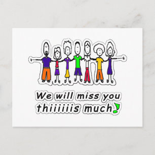 Miss U Briefkaart