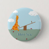 Miss U Ronde Button 5,7 Cm (Voorkant)