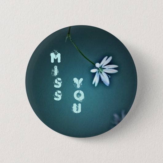 Miss U Ronde Button 5,7 Cm (Voorkant)