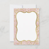 Miss UN Carte de remerciements d'anniversaire, Boh (Dos)