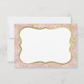 Miss UN Carte de remerciements d'anniversaire, Boh (Dos)