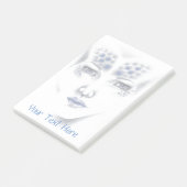 Miss Universe Alien Lady Original Sticky Notes (Schuin)