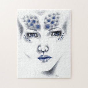 Miss Universe Buitenaardse Dame Sci-fi Fantasy Hor Legpuzzel