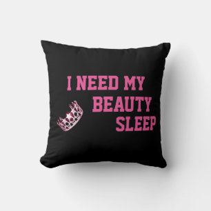 Miss USA America style Crown Need My Sleep Coussin