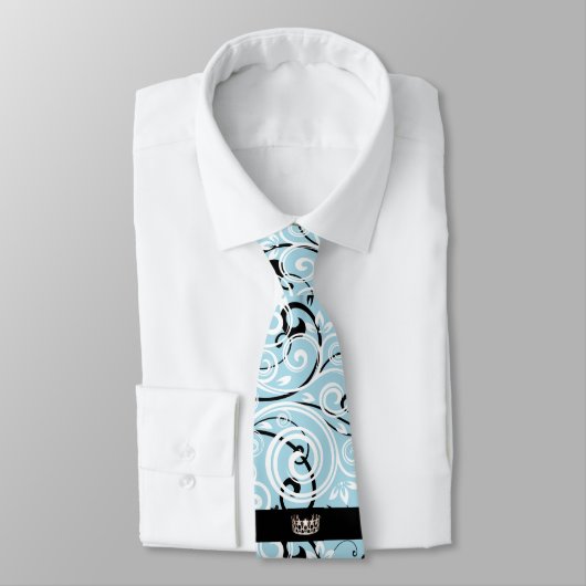 Miss USA Blue Crown Cravate (Attaché)