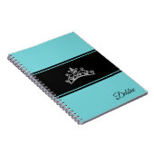 Miss USA Notitieboek Pageant Silver Crown (Rechterzijde)