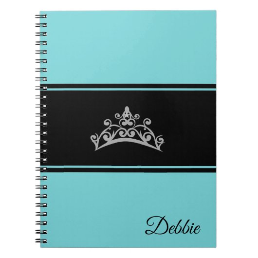 Miss USA Notitieboek Pageant Silver Crown (Voorkant)