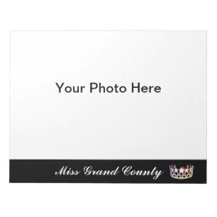 Miss USA Silver Crown Autograaf Pad Notitieblok