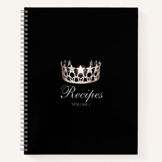 Miss USA Silver Crown Custom Recipe Notitieboek (Voorkant)