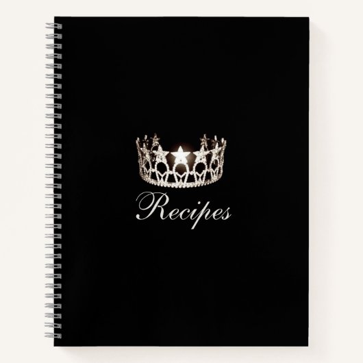 Miss USA Silver Crown Custom Recipe Notitieboek (Voorkant)
