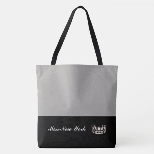 Miss USA Silver Crown Sac fourre-tout-Large Argent (Devant)
