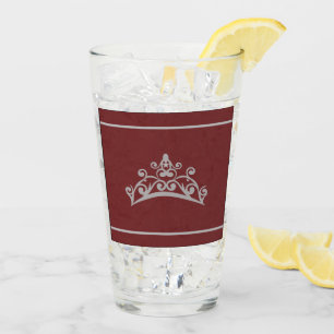 Miss USA Silver Pageant Tiara Crown Glass Glas
