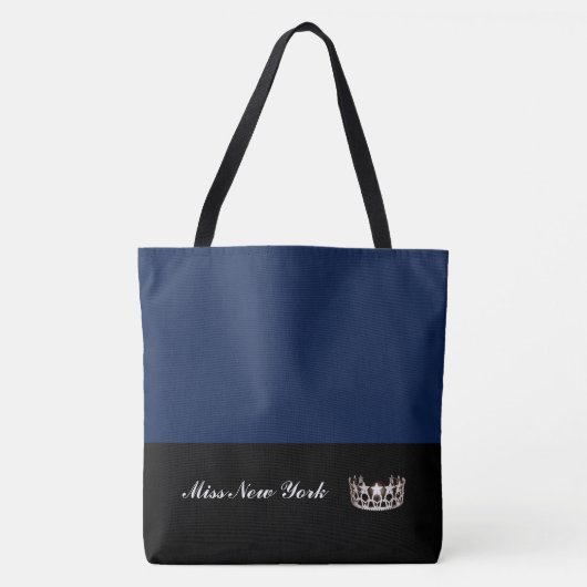 Miss USA State Argent Crown Sac fourre-tout-Large  (Devant)