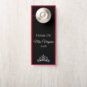 Miss USA-stijl Pageant SLVR Kroondeur Hanger