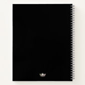 Miss USA stijl Silver Crown Custom Graph Notitiebo Notitieboek (Achterkant)
