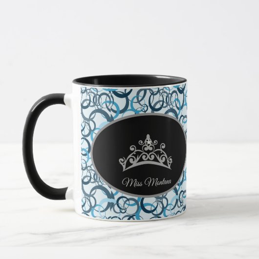 Miss USA Tiara Crown Mug (Gauche)