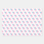 Miss Uw Kute Face Wrapping Paper Sheets (Voorkant)