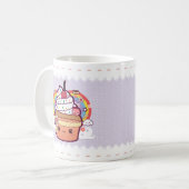Miss Vanilla Kawaii Cupcake Koffiemok (Voorkant links)