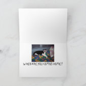 MISS VOUS RENTREZ CHEZ VOUS BIENTÔT CARTE (Intérieur)