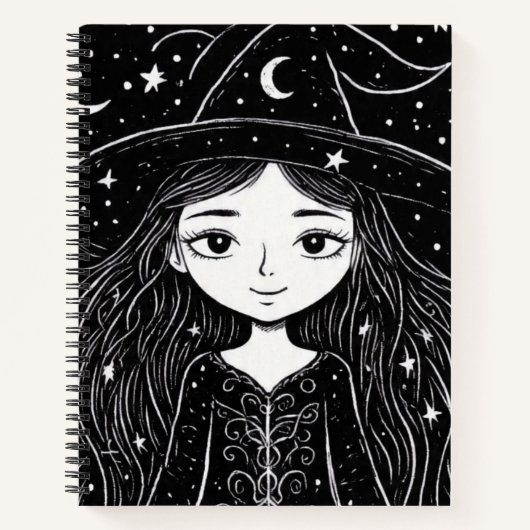 Miss WhimsyWitch Notitieboek (Voorkant)