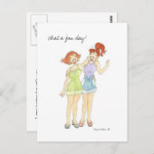 Miss You Briefkaart (Voorkant / Achterkant)