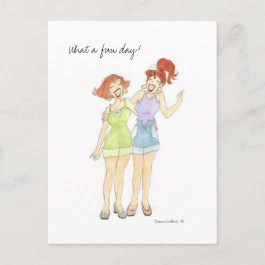 Miss You Briefkaart (Voorkant)