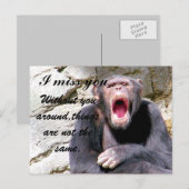 Miss You_ Briefkaart (Voorkant / Achterkant)