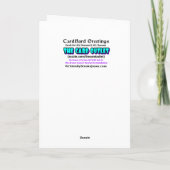 Miss you card kaart (Achterkant)