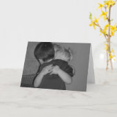 Miss you hugs kaart (Gele Bloem)