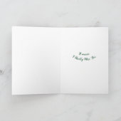 Miss You Like Matcha Latte Kaart (Binnen)