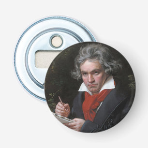 Missa Solemnis: Ludwig Beethoven Klassieke Muziek Button Flesopener