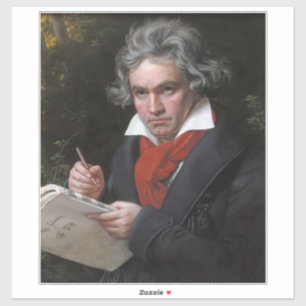 Missa Solemnis: Ludwig Beethoven Klassieke Muziek Sticker