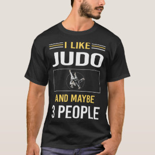 Misschien 3 personen Judo T-shirt
