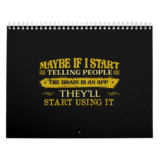 Misschien als ik mensen begin te vertellen dat het kalender (Hoes)