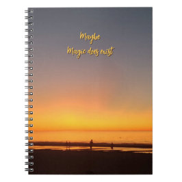 "Misschien bestaat magie wel" Notitieboek