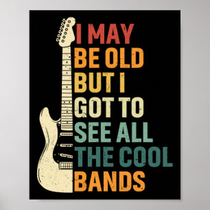 Misschien oud, maar ik heb alle coole bands vet ge poster