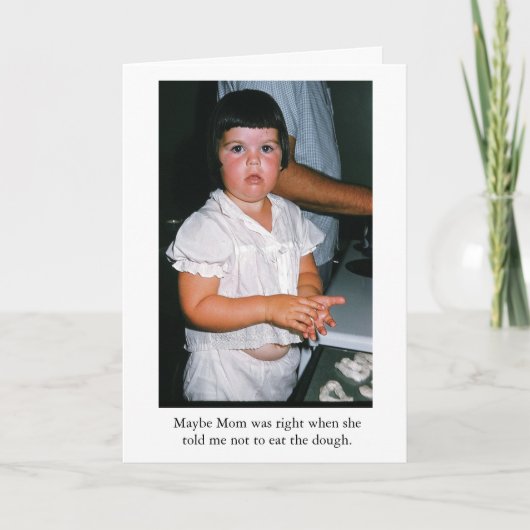 Misschien was het Mamma Juist Kaart (Voorkant)