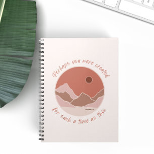 Misschien was je Creëer Blush Pink Christelijk Notitieboek