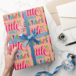 Misschien zijn de kleine dingen eigenlijk wel het cadeaupapier