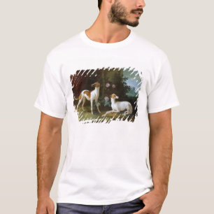 Misse en Turlu, twee windhonden van Louis XV T-shirt